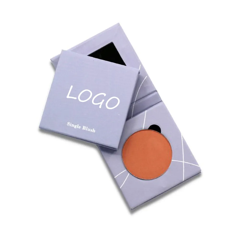 Logo của khách hàng rỗng nhỏ gọn bột trường hợp từ Eyeshadow Palette rỗng bột hộp Mực hộp bột cho mỹ phẩm