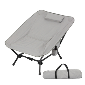 New Design Outdoor Oversized Aluminium Alloy Ultralight Recliner Foldable Portable Camp Beach <b>Chair</b> <b>With</b> <b>Storage</b> Bag - Product Image 4