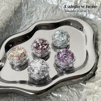 Nail Glitter Mix Hexagon Sparkle Slices Paillette Decoration 3D Manucure Accessoire Opale Paillettes Aurora Nail Glitter Sequins