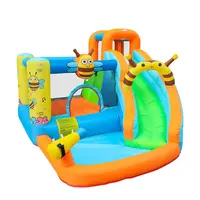 Inflatable Bounce House with Slide for Kids, Home Use