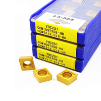 Plaquettes de tournage en carbure de tungstène CCMT CCMT09 CCMT06, pointe en carbure CCMT09T304HR CCMT060204 YBC251 YBC252, inserts ZCCCT