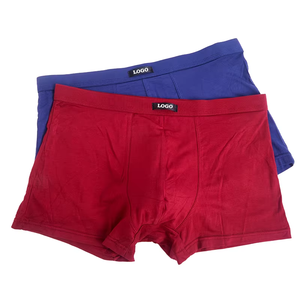 All'ingrosso Stock Lot mutande Sexy da <span class=keywords><strong>uomo</strong></span> in morbido cotone <span class=keywords><strong>Boxer</strong></span> Shorts con Logo ODM fornitura di tessuto a maglia classica da <span class=keywords><strong>uomo</strong></span> biancheria intima - Product Image 1