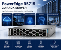 Server Rak 1U R5715 Prosesor AMD EPYC 9005 DDR5 Server Komputasi Awan AI Enterprise