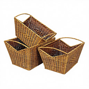 Hot Sale Seagrass Woven Foldable Multifunction Modern <b>Small</b> Storage Basket <b>for</b> <b>Kitchen</b> Entrance <b>Table</b> from Vietnam - Product Image 3