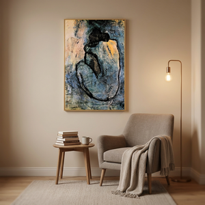 Obras de Arte Abstracto, Mujer <span class=keywords><strong>Guernica</strong></span>, Póster de Arte Lineal, Estilo Art Deco, Patrón Islámico, Impresión de Pintura al Óleo, Decoración de Pared para el Hogar - Product Image 3