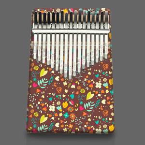Best-seller per principianti strumento musicale-17 toni portatile colore Kalimba Finger Piano - Product Image 5