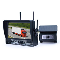 Cámara de Reversa Inalámbrica ZYX 1080P WIFI, Cámara de Visión Trasera/Delantera Inalámbrica, Impermeable, Magnética, Solar, para Automóvil