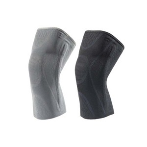 Attelle de soutien du genou pour le basketball, respirante, antidérapante, protection unisexe, noir, gris, blanc, JBYX 002 - Product Image 2