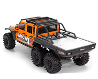 Nouvelle Arrivée CORSSRC EMO XL2 Voiture RC 1/8 Camion Tout-Terrain Modèle de Simulation Électrique 6x6 Rock Crawler Jouets