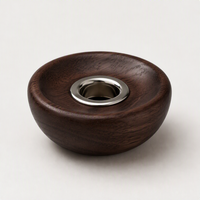 Couvercle de diffuseur d'aromathérapie en bois massif personnalisé, bouchon en bois pour bouteille d'huile parfumée personnalisée, accessoires écologiques pour la fragrance d'intérieur