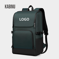 Nueva Mochila Casual Impermeable para Portátil, con Cierre, Logotipo Personalizado, Unisex, Gran Capacidad, para Viajes y Uso Diario