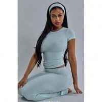 Crewneck Spice Everyday Slits Casual Dress