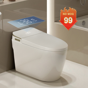 Inodoro Inteligente Eléctrico con Descarga Automática, Inodoro Inteligente con Bidé para Baño - Product Image 1