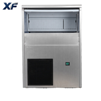 Machine à glaçons cylindriques automatique XF, machine à glaçons en acier inoxydable pour les magasins de boissons