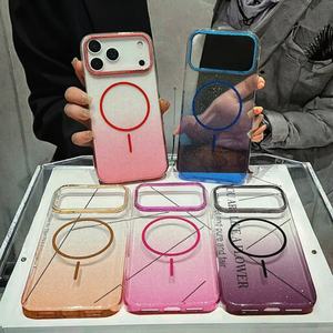 Coque de téléphone magnétique mate en PC rigide pour iPhone 17 Pro Max |   Housse de protection antichoc avec recharge sans fil - Product Image 3