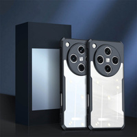 Pour vivo X200 / X200 Pro / X200 Pro mini étui Ultra-mince souple TPU cadre clair mat PC dos antichoc Coque Coque Fundas
