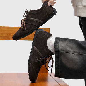 Zapatos para hombre, otoño invierno, nuevo modelo, zapatos de entrenamiento para hombre, zapatos para correr, zapatos de fútbol, ​​zapatos informales, color marrón - Product Image 4