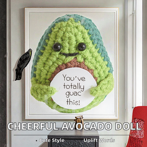 Mini vui bơ <span class=keywords><strong>Crochet</strong></span> len dễ thương dệt kim PP bông tích cực Búp Bê Khoai Tây năm mới sinh nhật bạn khuyến khích 8-13 năm - Product Image 2