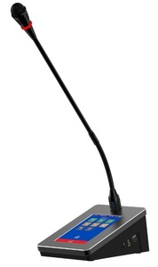 Có Dây Đầy Đủ Kỹ Thuật Số Hội Nghị Hệ Thống Video Camera Theo Dõi Bỏ Phiếu 69 + 1 Kênh Thông Dịch Viên Đồng Bộ Dịch Hệ Thống - Product Image 5