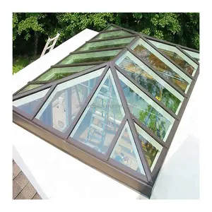 Gaoming moldura de alumínio fixa, moldura de alumínio para janelas, imagem para telhado, janelas, varanda, túnel do sol