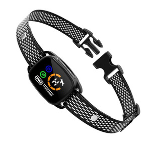 Mini-collier anti-aboiement PB45 à vibration pour dressage canin, rechargeable, avec écran couleur intelligent - Product Image 2