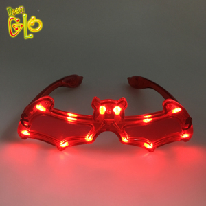 Bán chạy nhất biểu tượng tùy chỉnh <span class=keywords><strong>led</strong></span> EL phát sáng trong bóng tối Kính mát ánh sáng-up Nguồn cung cấp bên làm bằng nhựa bền - Product Image 2