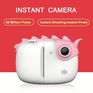 1080P Touch Screen Digital Video Kids Camera 3.0" Thermal <b>Mini</b> <b>Printer</b> USB Interface One Click Photography Black White Colour - Product Image 4