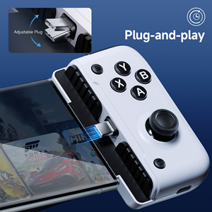 Mango de modo dual con cable Blue Tooth EasySMX M05 Tipo C Controlador de juego para teléfono móvil Disparador Hall - Product Image 4