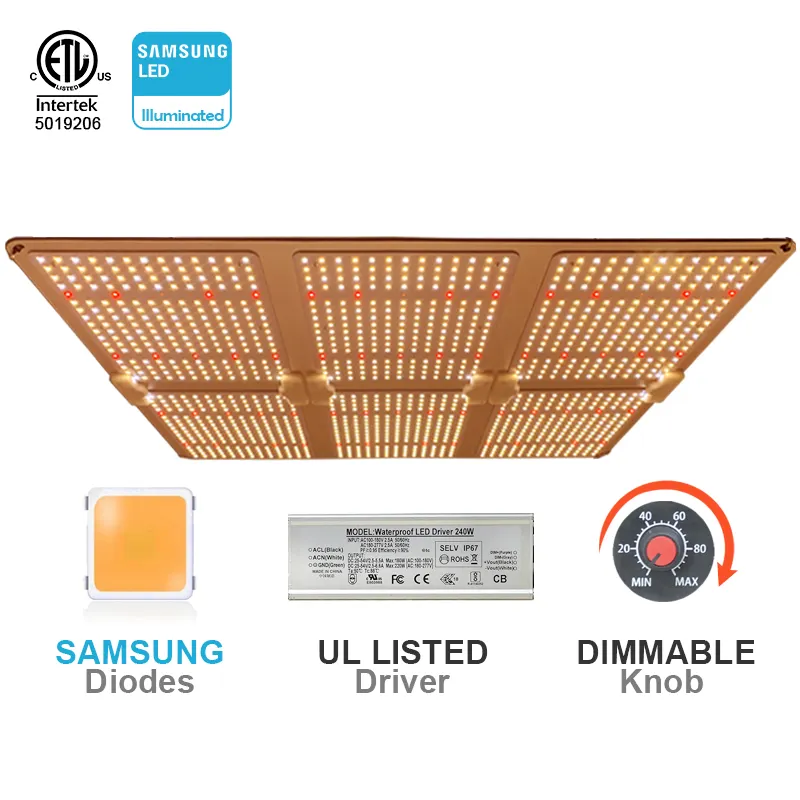 Diy 600w pcb hans panel 48v 36v veg and bloom real painel custom dimmable led grow light