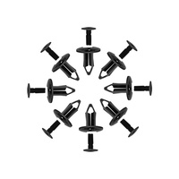 Lot de 200 clips en nylon OEM assortis pour réparation automobile