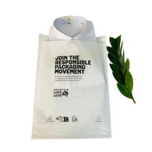 Custom Biodegradable Greaseproof Recyclable Paper Bags Translucent Strong Durable Environmentally Friendly Embossing Lamination - Product Image 1