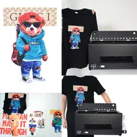 digital textile t-shirt printing machine a4