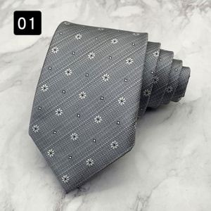 Men's Formal Business Casual Suit <b>Ties</b> Accessories Small Floral Green Fresh Logo Polyester Neck <b>Tie</b> - Product Image 2