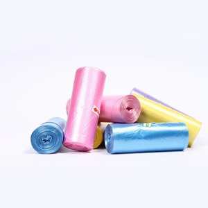 Black plastic garbage bag plastic trash bag plastic dustbin liners