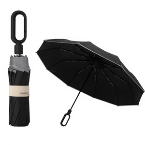 <strong>Foldable</strong> <strong>Umbrella</strong> Automatic Custom <strong>Umbrellas</strong> with Full Design UV Protection Hands Free <strong>Umbrella</strong> Custom logo Folding <strong>Umbrella</strong> - Product Image 6