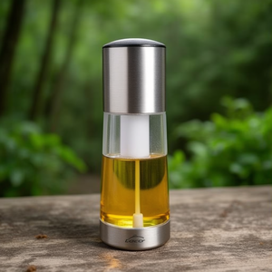 Spruzzatore d'olio Lacor 250ml in acciaio inox per cucinare - Product Image 3