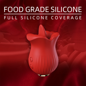 Vendita a caldo vibratore con lingua rosa 10 modalità di succhiamento giocattoli sessuali per adulti G-spot clitorideo stimolatore vibratore <span class=keywords><strong>Sex</strong></span> Toys per le donne - Product Image 3