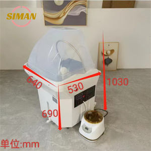 Tête thérapeutique mobile de bassin de shampooing de chauffage d'eau de Siman pour l'usage portatif de maison de soins infirmiers de salon de beauté de station thermale thaïlandaise avec le lit de cuvette - Product Image 2