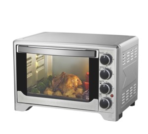 Parrilla eléctrica <span class=keywords><strong>de</strong></span> alta capacidad <span class=keywords><strong>Horno</strong></span> <span class=keywords><strong>de</strong></span> cocina <span class=keywords><strong>Horno</strong></span> <span class=keywords><strong>eléctrico</strong></span> sin humo incorporado para interiores <span class=keywords><strong>de</strong></span> <span class=keywords><strong>mesa</strong></span> <span class=keywords><strong>de</strong></span> 45L - Product Image 2