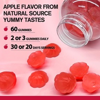 Gummies Probiotiques Personnalisées Bestseller pour Femmes Adultes 5 Milliards de UFC Soutien Digestif Bien-être Féminin Formule Végétalienne Sans OGM Énergie
