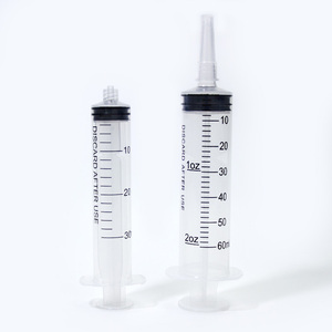 Sterile Pc Plastic Medical 1ml 2.5ml 10ml 60ml Filter 47mm Syringe with Luer Lock