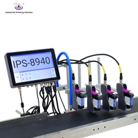 Imprimante jet d'encre thermique portable IPS-8940 pour codage de date, machine d'étiquetage en ligne TIJ
