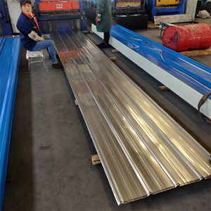 24/26/28 Calibre PPGI Casa Pré-fabricada Folhas De Telhados De Zinco RAL Cor De Metal Revestido Galvanizado Ferro Ondulado Tisi Corte Soldagem - Product Image 4