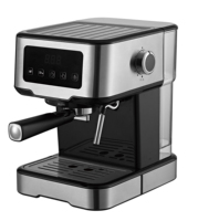 Máquina de café expreso manual profesional con pantalla táctil, nueva tecnología, 2021