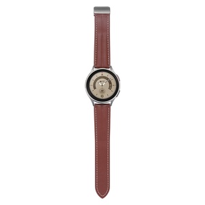 <span class=keywords><strong>Bracelet</strong></span> intelligent en <span class=keywords><strong>cuir</strong></span> véritable <span class=keywords><strong>avec</strong></span> <span class=keywords><strong>boucle</strong></span> pliante magnétique argentée pour Samsung Galaxy Watch 6 5 4, 20mm, 22mm - Product Image 6