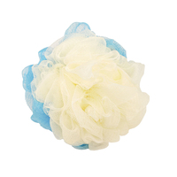 Luffa de douche personnalisé boule éponge de bain Scub accessoires de bain pouf en maille exfoliante épurateur de corps à bulles Loofas bouffée de lavage