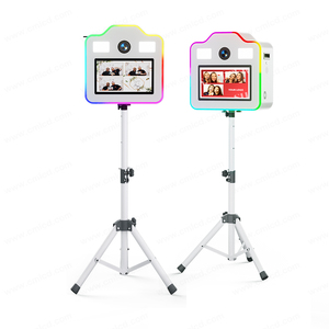 Selfie estable pantalla táctil <span class=keywords><strong>de</strong></span> 15,6 pulgadas fotomatón trípode Caja <span class=keywords><strong>forma</strong></span> <span class=keywords><strong>de</strong></span> cámara máquina Dslr Photobooth con estuche <span class=keywords><strong>de</strong></span> vuelo - Product Image 1