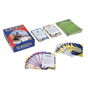 Jeu de cartes de football pour fête, vente chaude, commande en gros avec règles personnalisées, jeu de groupe amusant pour adultes - Product Image 1