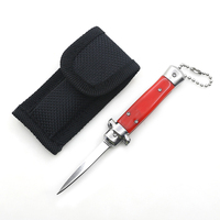 Couteau utilitaire pliable de poche de style italien personnalisable de 5,3 pouces avec lame miroir 440, qualité OEM, coupe-boîte pour projets de bricolage