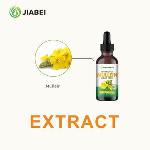 Mullein orgânico do suplemento do vegetariano do ODM 50:1 a absorção alta deixa cair o líquido oral para o apoio imunitário respiratório da desintoxicação do pulmão para - Product Image 5